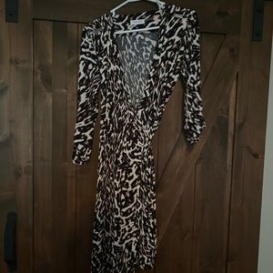 Calvin Klein wrap dress